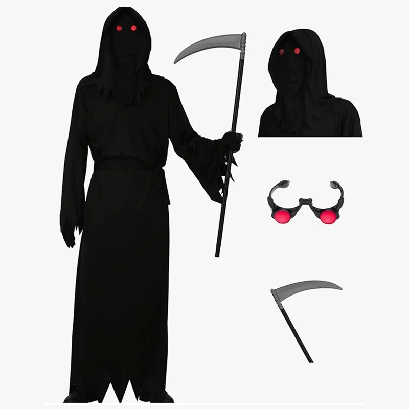 How to Dress as a Grim Reaper?
