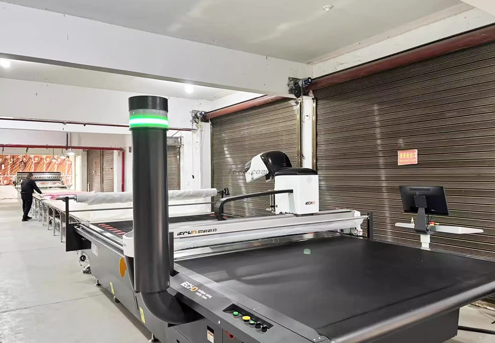 Advanced Cutting Machine in Costume Factory